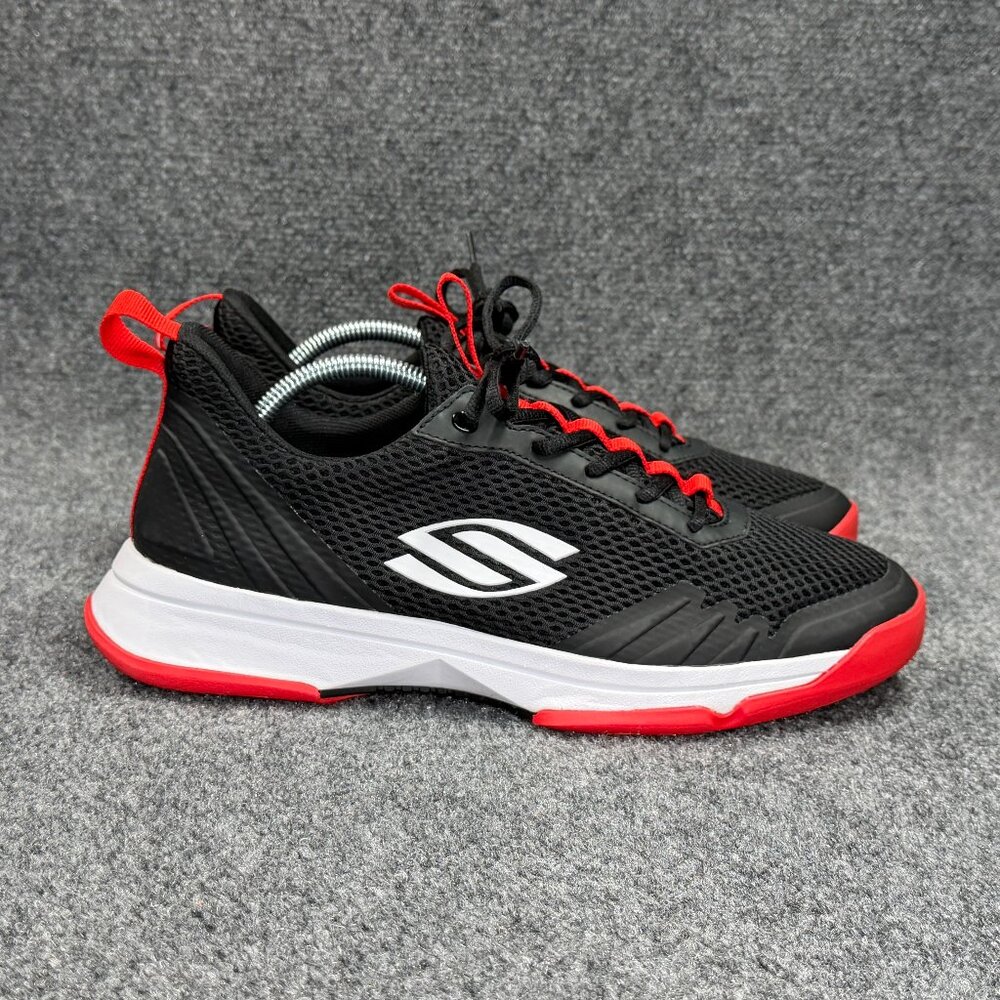 Selkirk S02 Premium Pickleball‎ Court Shoes Men's Size 11.5 Black Red Athletic